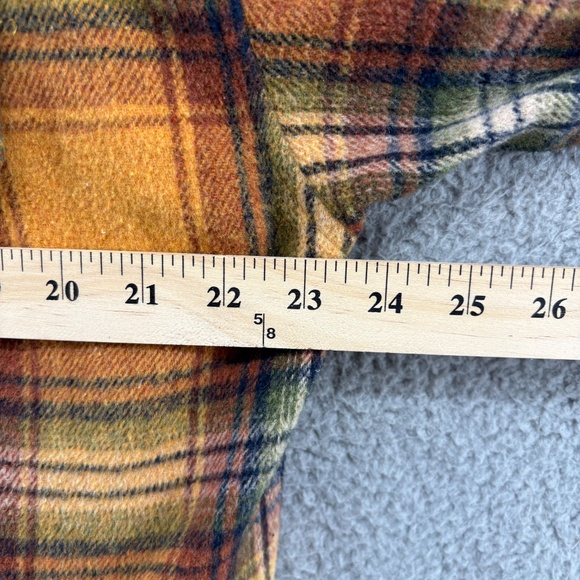 Illa Illa Mustard Plaid Oversized Shacket Jacket Shirt – Size Small - Picture 8 of 9